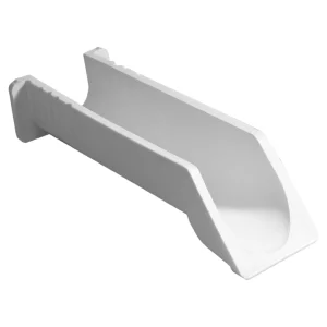 GOCCIOLATOIO P/POGGIOLI MARMORESINA 8X5X40 BIANCO aperto