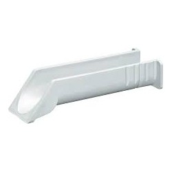 GOCCIOLATOIO P/POGGIOLI PVC 7.5X5.5X30 BIANCO