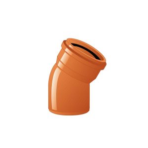 CURVA FOGNATURA SN4 30° DIAM. 125