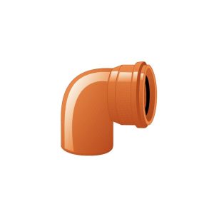 CURVA FOGNATURA SN4 90° DIAM. 100