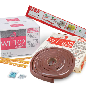 GIUNTO BENTONITICO WT 102 + sistema di fissaggio ml. 10 "VOLTECO"