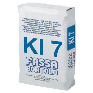 INTONACO KI 7 KG. 25 idrofugato "FASSA"
