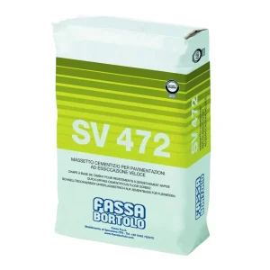 MASSETTO CEMENTIZIO SV 472 PRO KG. 25 "FASSA" rapida asciugatura