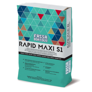 RAPID MAXI SI BIANCO KG. 25 collante rapido fassa