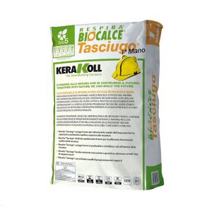 BIOCALCE RINZAFFO KG. 25 prima parte del ciclo per muri umidi