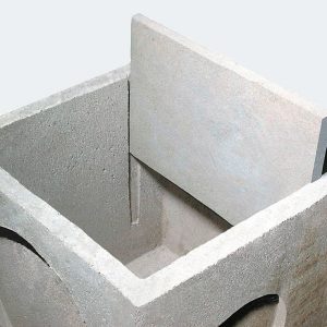 LASTRINA SIFONE P/POZZETTI IN CEMENTO CM. 30X30