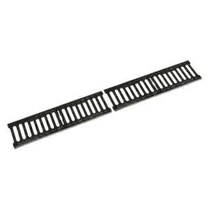 GRIGLIA GHISA C250 P/CANALE CM. 8/10 ML. 0.50 "MORO"