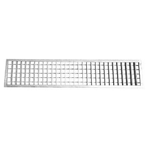 GRIGLIA ZINC. P/CANALE CM. 10 ML. 1 "MORO"