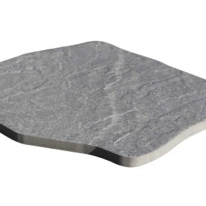 PIASTRE passo giapponese cemento grigio mix "MICHIELETTO"