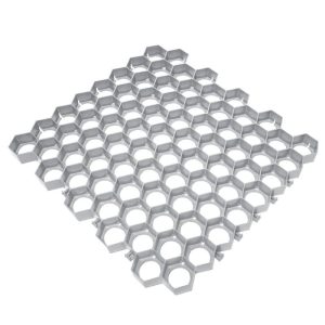 GRIGLIATO ALVEOLARE CM. 50X33 TESTA DI MORO