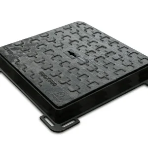 CHIUSINO GHISA D400 CM. 40X40 luce interna "FERB "