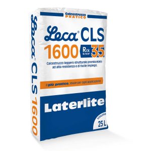LECA CLS 1600 LT. 25 calcestruzzo strutturale alta resistenza
