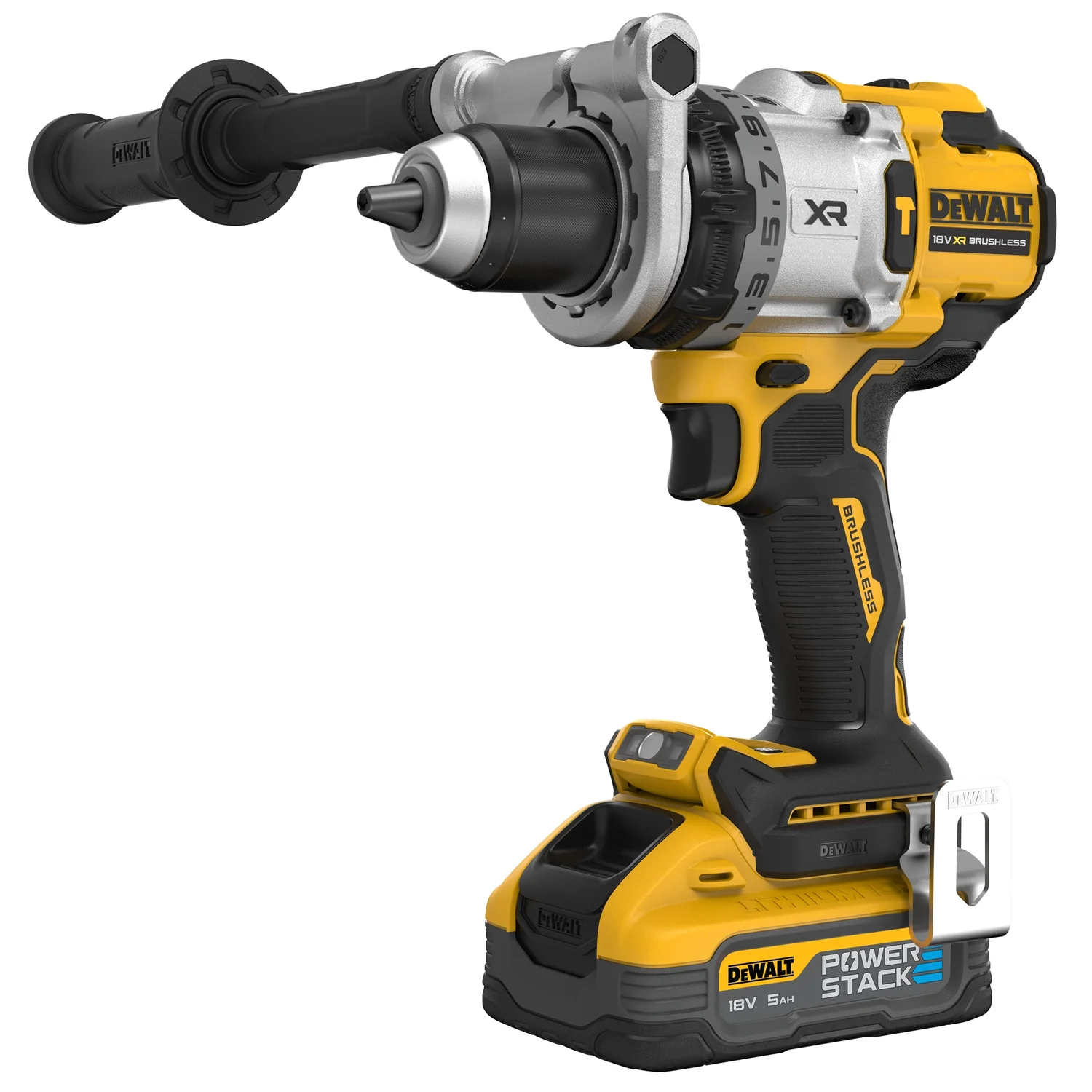 TRAPANO BATTERIA AVV. PERCUSSIONE 18V DCD100YP2T-QW "DEWALT"
