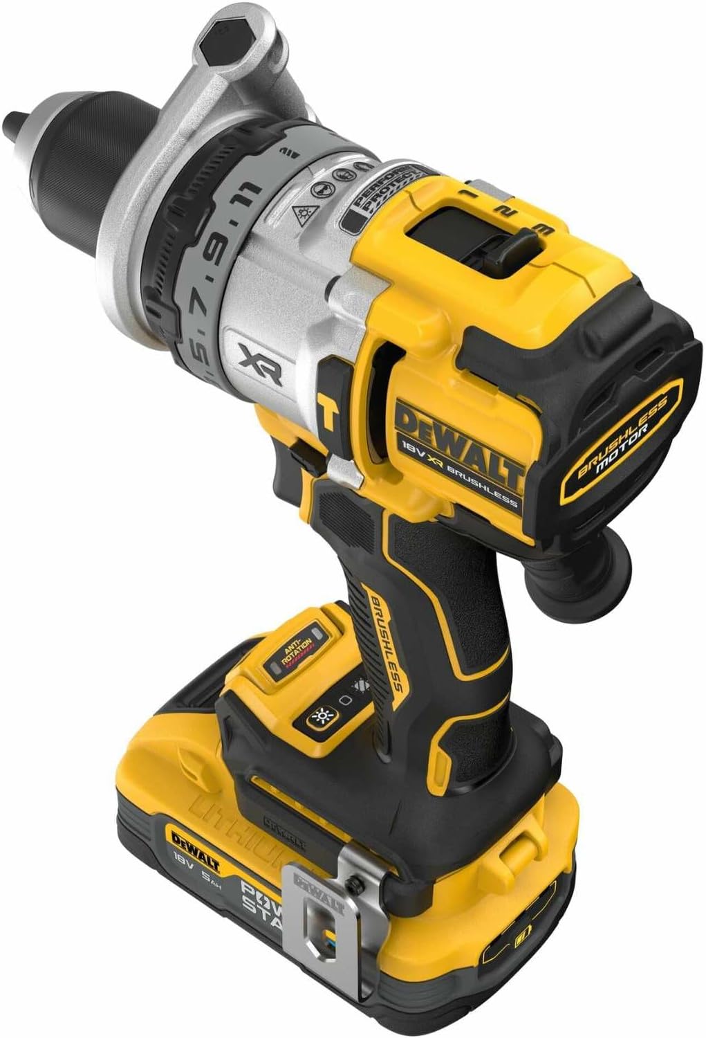 TRAPANO BATTERIA AVV. PERCUSSIONE 18V DCD100YP2T-QW "DEWALT"