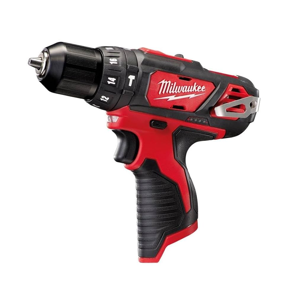 TRAPANO BATTERIA AVVITATORE PERCUSSIONE M12 BPD-202C "MILWAUKEE"