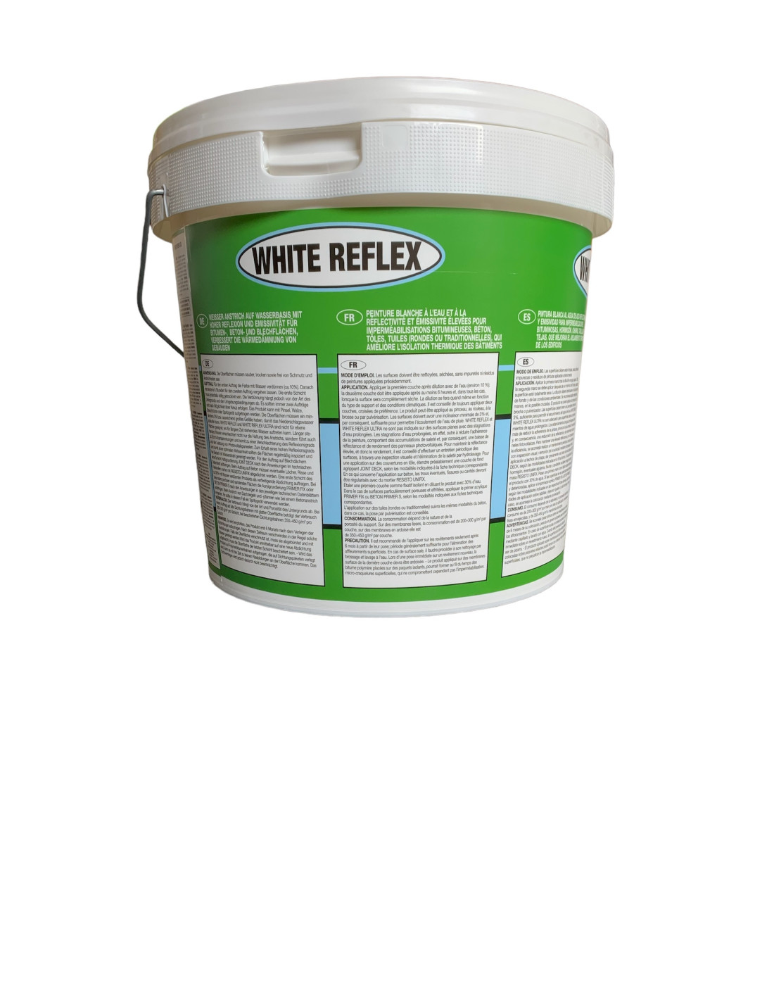 PITTURA BIANCA PROTETTIVA P/GUAINA WHITE REFLEX "INDEX"