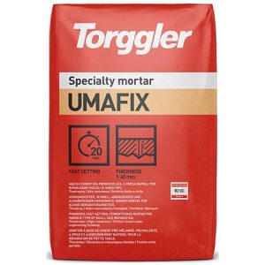 UMAFIX HP KG. 25 malta super rapida antiritiro fibrata "TORGGLER"