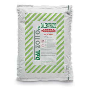CALCESTRUZZO CERTIFICATO FIBRATO RCK 30 KG. 25 "DAL ZOTTO"CAM (sq)