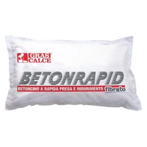 CALCESTRUZZO RAPIDO FIBRATO "BETONRAPID" KG. 25