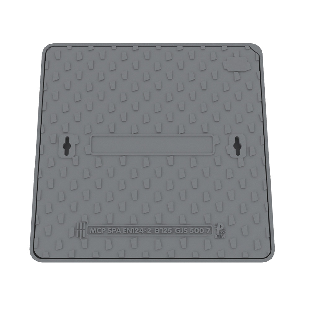 CHIUSINO GHISA B125 PAVE' CM. 38X38X5 luce esterna