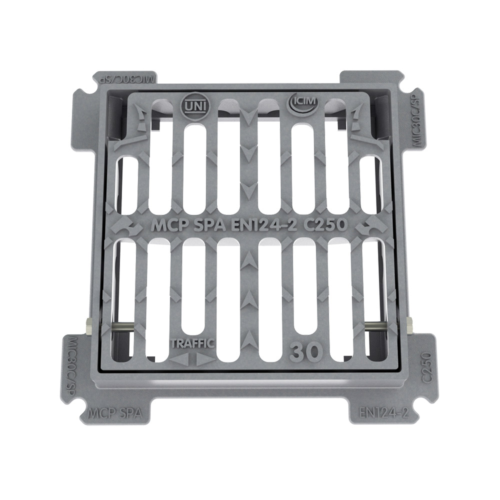 CADITOIA GHISA C250 CM. 20X20 luce interna "MCP"