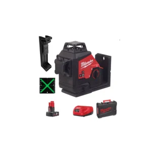LIVELLA LASER VERDE "MILWAUKEE" M12 3PL-401C