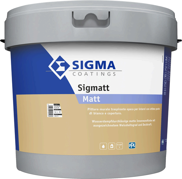 PITTURA SIGMATT BIANCO LT. 14 "SIGMA"