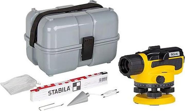 LIVELLA OTTICA OLS 26 + TREPPIEDE "STABILA"