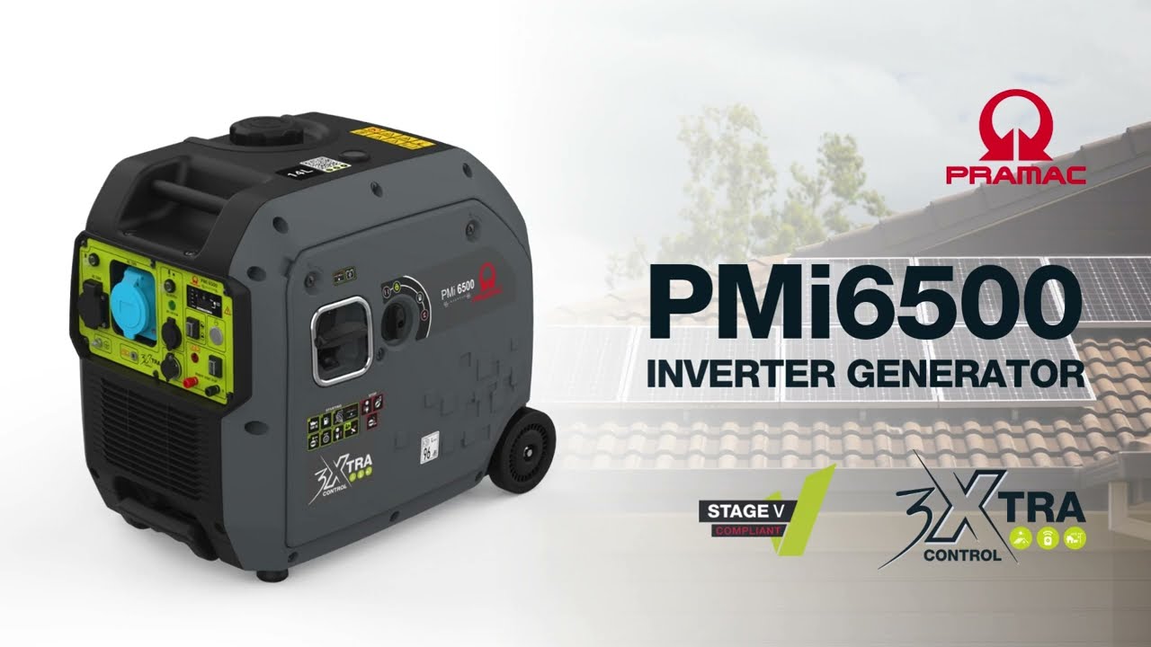 GRUPPO ELETTROGENO PMI6500 tri+mono "PRAMAC"