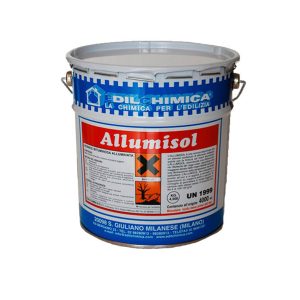 VERNICE ALLUMISOL 12/14 alta copertura KG. 18"EDILCHIMICA"