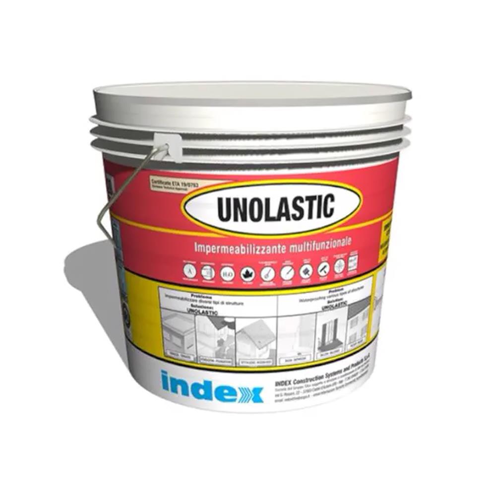 UNOLASTIC GRIGIO-NERO KG. 5 peso netto guaina liquida