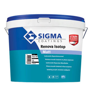 FISSATIVO RENOVA ISOTOP FINITURA BIANCO LT. 5 "SIGMA"