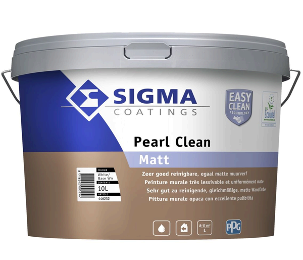 PITTURA PEARL CLEAN BIANCO LT. 10 "SIGMA"