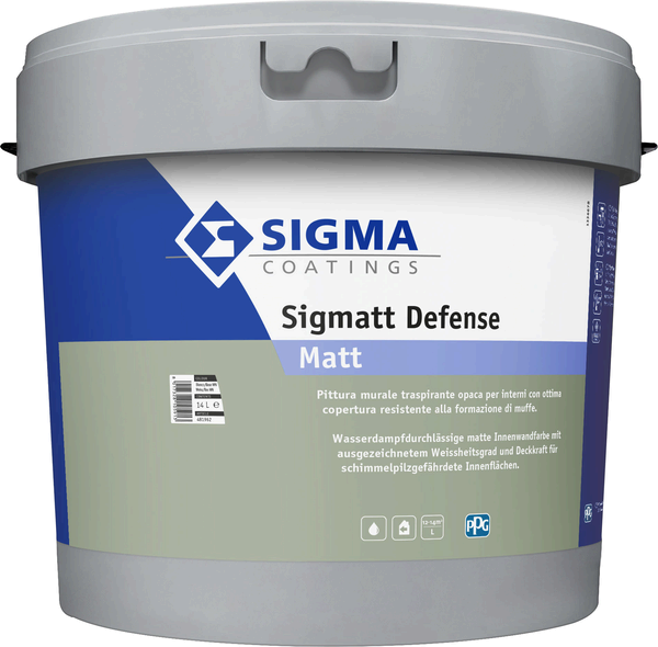 PITTURA SIGMATT DEFENSE BIANCO LT. 4 "SIGMA"
