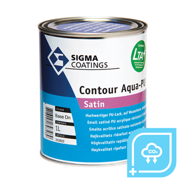 SMATO CONTOUR AQUA-PU SATIN-MATT BIANCO LT. 1 "SIGMA"