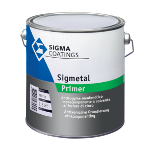 FONDO A SOLVENTE SIGMETAL PRIMER GRIGIO LT. 2,5 "SIGMA"