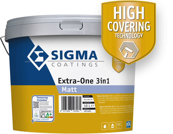 PITTURA EXTRA-ONE 3IN1 BIANCO LT. 5 "SIGMA"
