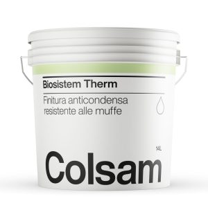 PITTURA TERMICA BIOSISTEM THERM INTERNI LT. 10.00 BIANCO BASE "COLSAM"