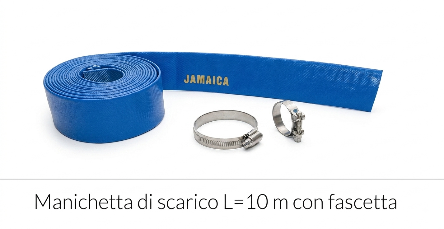 MANICHETTA DI SCARICO 10 mt 7216353 "IMER"