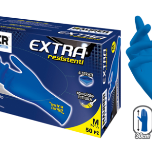 GUANTI LATTICE EXTRA STRONG BLU PZ. 50