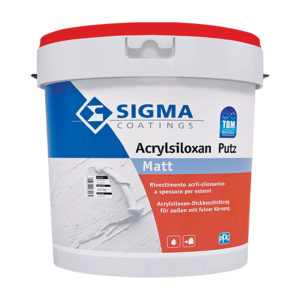 PITTURA INTONACHINO ACRYLSILOXAN PUTZ BIANCO LT. 24 "SIGMA"
