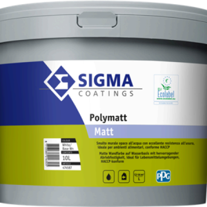 PITTURA SMALTO MURALE POLYMATT BIANCO LT. 1 "SIGMA"